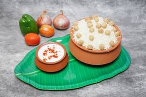 Soya Chap Matka Dum Biryani