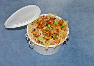 Veg Garlic Burnt Noodles